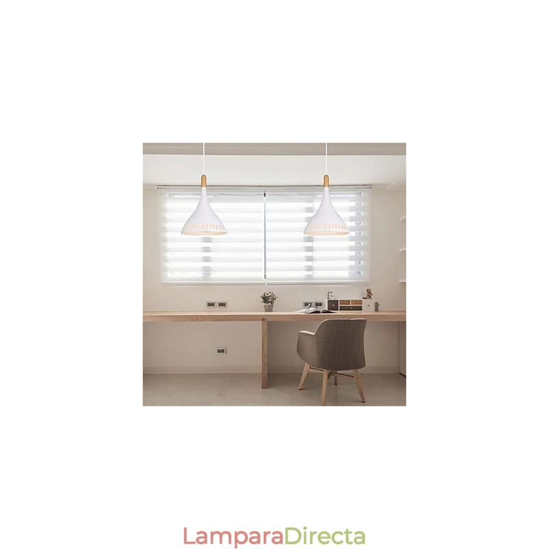 Lámparas colgantes de cafetería con luz colgante retro