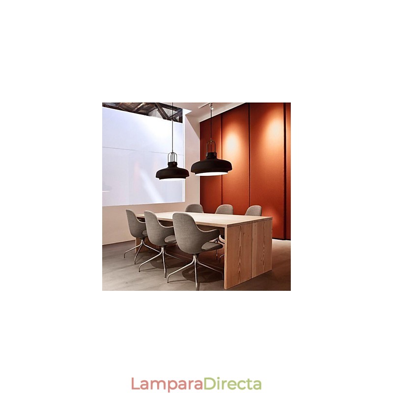Lámpara colgante de metal de estilo rural contemporáneo moderno