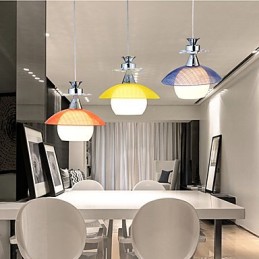 Lámparas colgantes modernas contemporáneas de vidrio