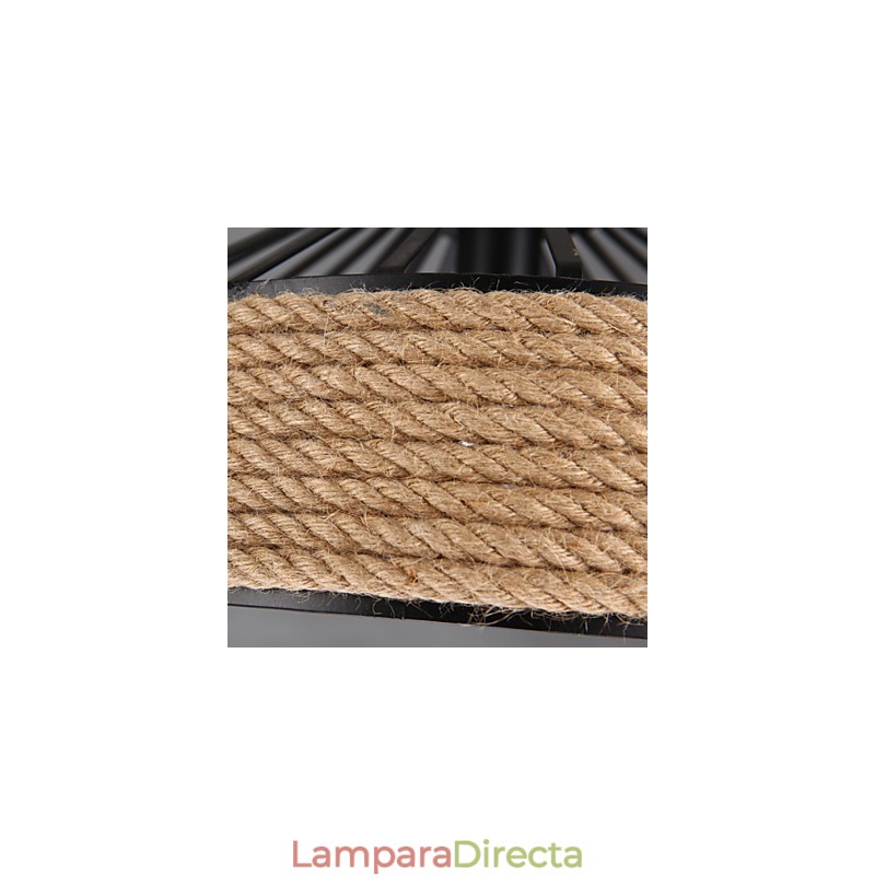 Lámpara colgante de metal creativa Lámparas colgantes modernas Lámpara colgante de café