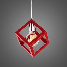 Lámpara de araña de metal con pintura de estilo mini clásico tradicional