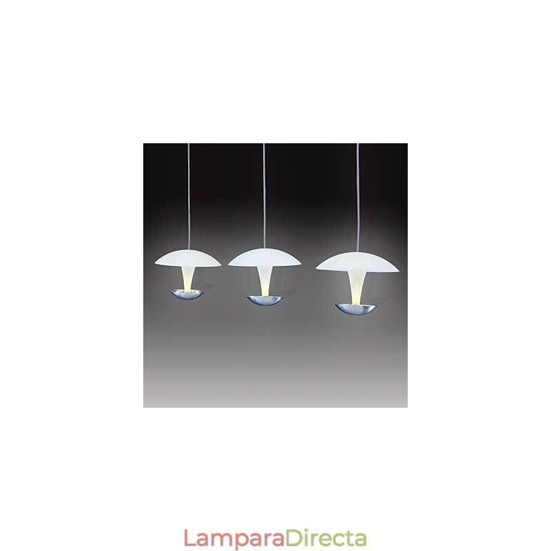 Lámpara colgante de metal con pintura moderna
