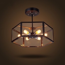 Lámpara de araña de cristal moderna minimalista mediterránea para cafetería, lámparas nórdicas.