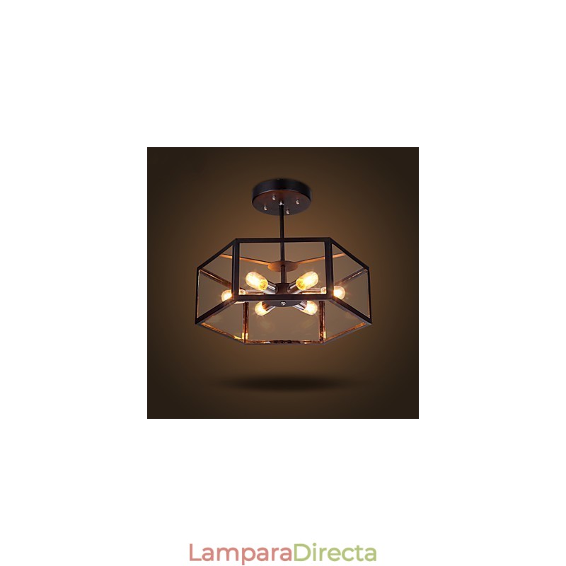 Lámpara de araña de cristal moderna minimalista mediterránea para cafetería, lámparas nórdicas.