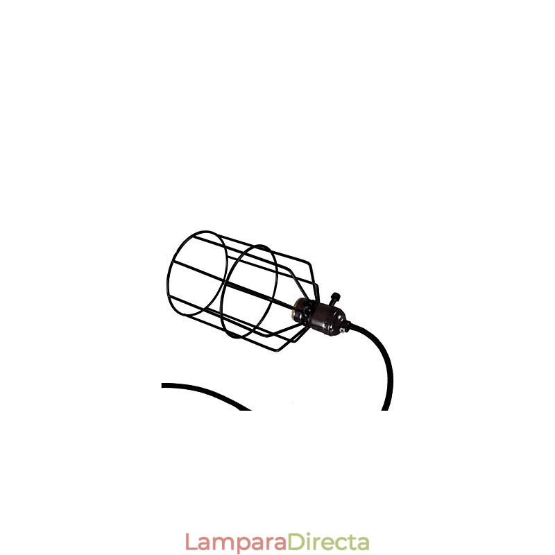 Lámpara colgante de metal con pintura estilo mini retro para garaje