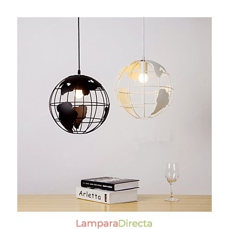 Lámpara colgante de globo de estilo rural contemporáneo moderno Lámpara colgante de globo de estilo rural contemporáneo moderno