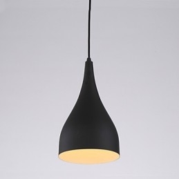 Lámpara colgante minimalista moderna con bombilla