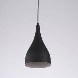 Lámpara colgante minimalista moderna con bombilla