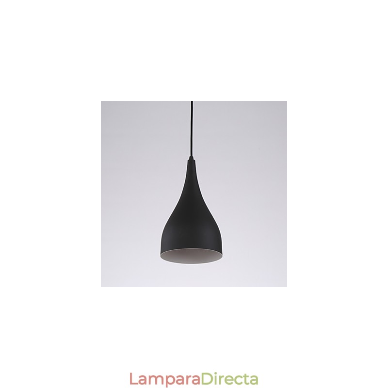 Lámpara colgante minimalista moderna con bombilla