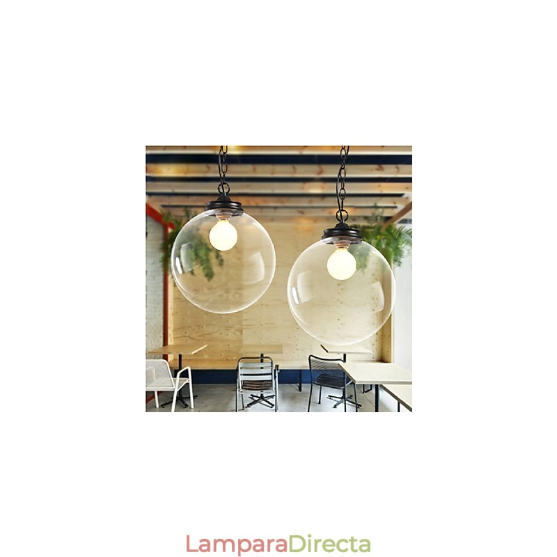 Lámparas colgantes tradicionales clásicas retro de metal