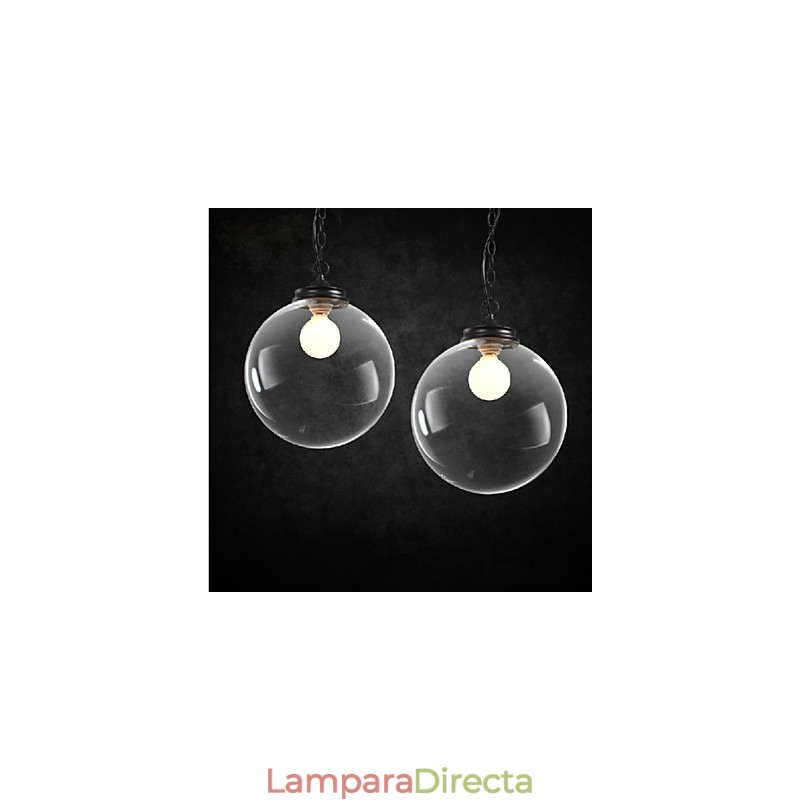 Lámparas colgantes tradicionales clásicas retro de metal