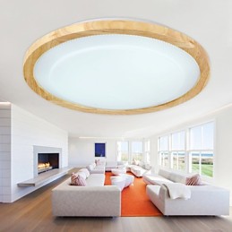 Lámpara colgante de bambú de madera, estilo campestre, contemporáneo y moderno.