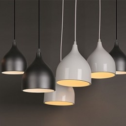 Lámparas y faroles creativos contemporáneos y contratados 1 pieza
