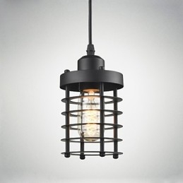Lámpara de techo retro industrial de hierro vintage lámpara colgante de tienda