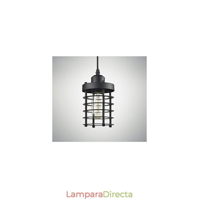 Lámpara de techo retro industrial de hierro vintage lámpara colgante de tienda