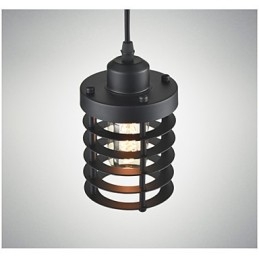 Lámpara de techo retro industrial de hierro vintage lámpara colgante de tienda