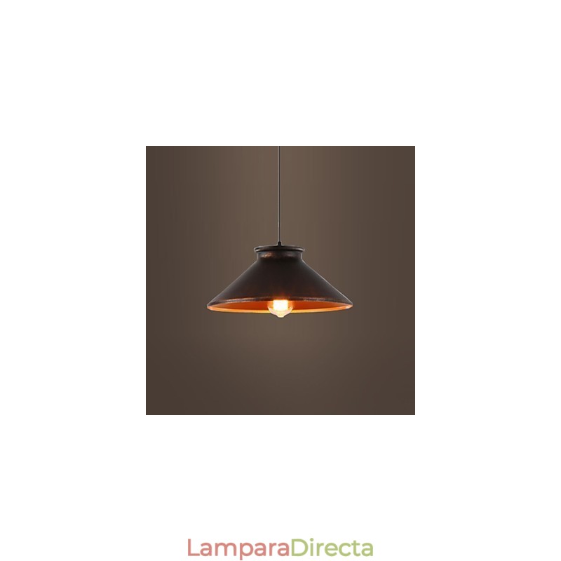 Lámpara colgante de metal de diseñadores retro