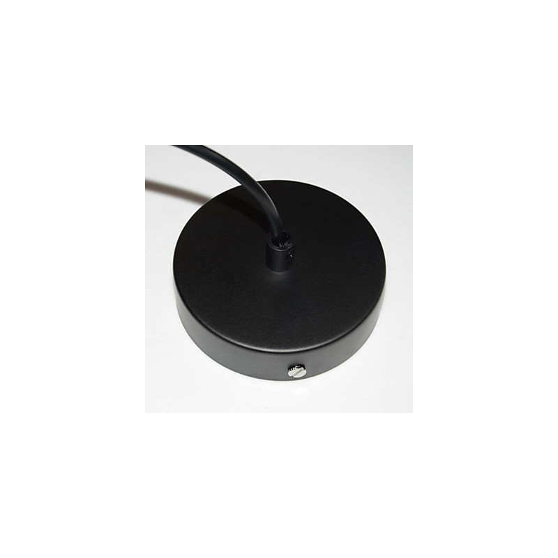 Lámpara LOFT, lámpara colgante vintage, lámpara Edison, lámpara de jaula de metal de hierro negro, lámpara de estilo almacén, accesorio de iluminación