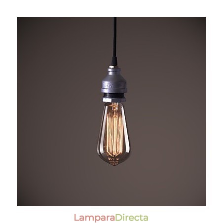Colgante rústico Lodge Vintage Retro Comedor Compras Tienda Metal Colgante rústico Lodge Vintage Retro Comedor Compras Tienda Metal
