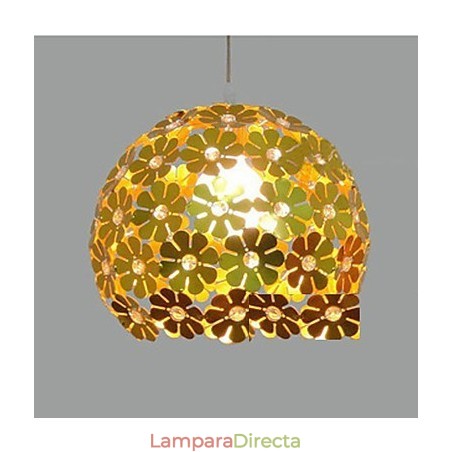 Lámpara colgante de cristal de una sola cabeza con forma de flor de ciruelo en color moderno Lámpara colgante de cristal de una sola cabeza con forma de flor de ciruelo en color moderno