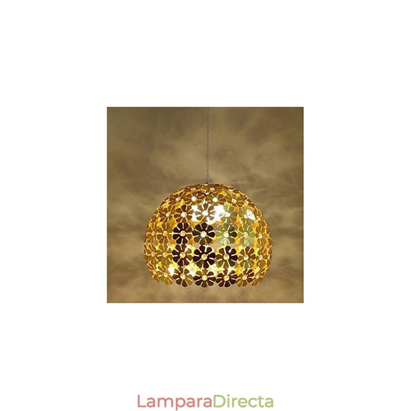 Lámpara colgante de cristal de una sola cabeza con forma de flor de ciruelo en color moderno