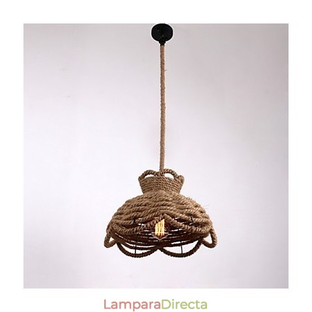 Lámparas colgantes estilo mini, modernas, contemporáneas, estilo campestre, iluminación de cuerda Lámparas colgantes estilo mini, modernas, contemporáneas, estilo campestre, iluminación de cuerda