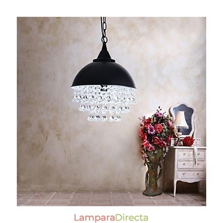 Lámpara de araña de hierro con forma de manzana, estilo minimalista retro americano, de una sola cabeza Lámpara de araña de hierro con forma de manzana, estilo minimalista retro americano, de una sola cabeza