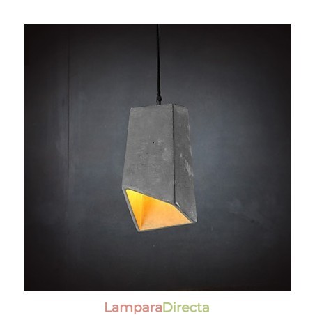 Lámpara colgante de cemento retro contemporánea y contraída Lámpara colgante de cemento retro contemporánea y contraída