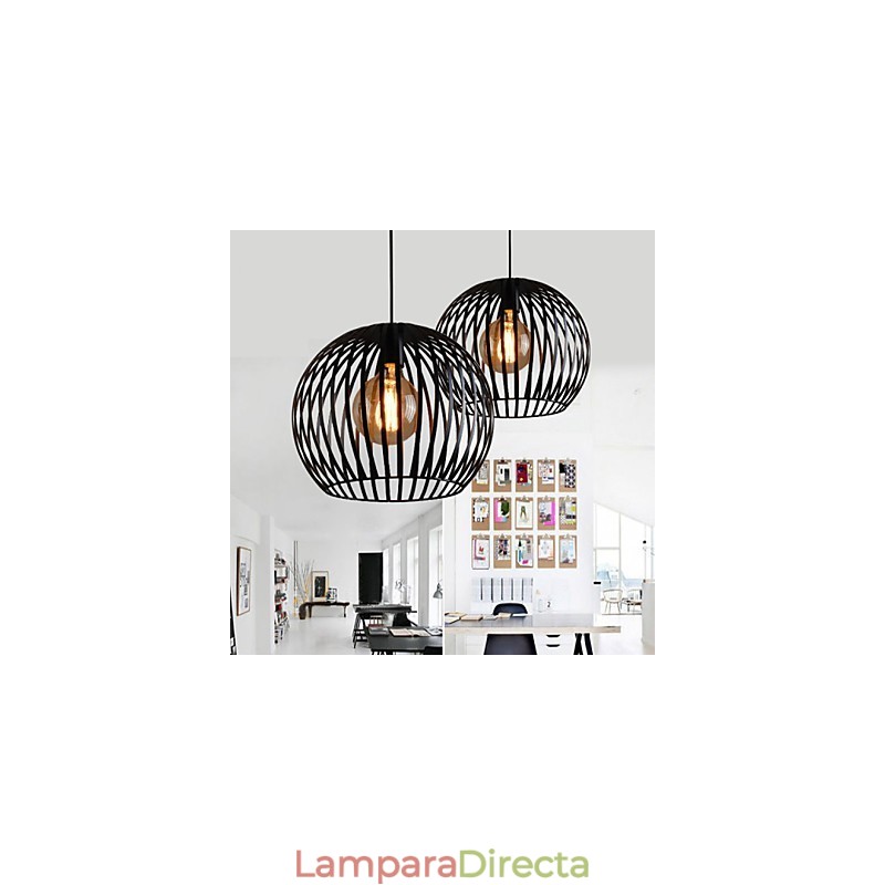 Lámpara colgante de metal de Country Designers