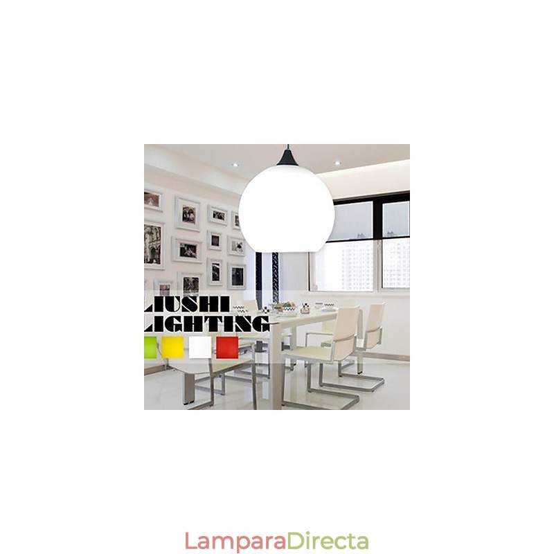 Lámpara de araña de cristal de color de moda sencilla