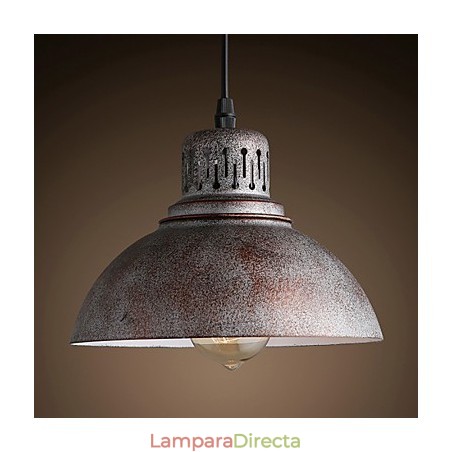 Lámpara colgante de metal con pintura estilo mini retro para exteriores Lámpara colgante de metal con pintura estilo mini retro para exteriores