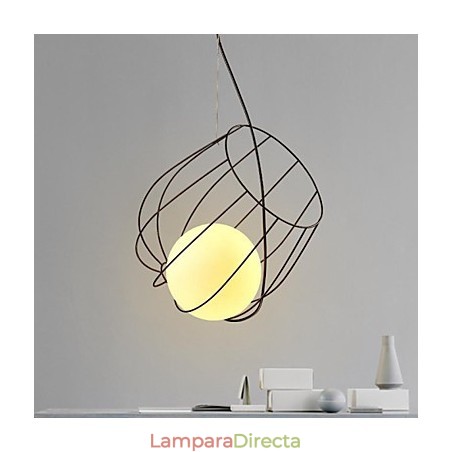 Lámpara colgante de metal de diseñadores retro Lámpara colgante de metal de diseñadores retro