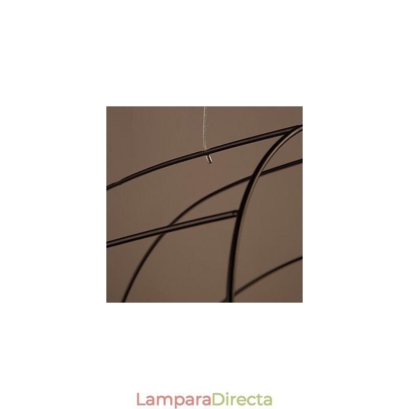 Lámpara colgante de metal de diseñadores retro