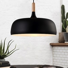 Lámpara colgante de metal de estilo rural contemporáneo moderno