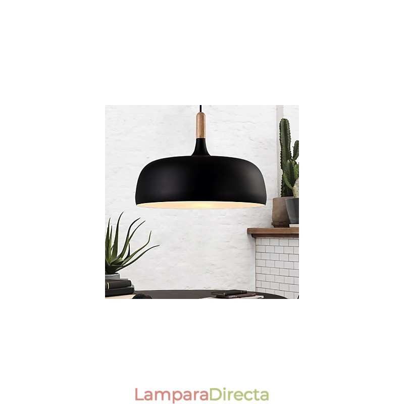 Lámpara colgante de metal de estilo rural contemporáneo moderno