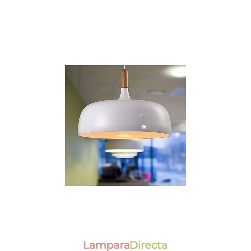 Lámpara colgante de metal de estilo rural contemporáneo moderno