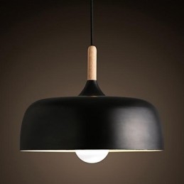 Lámpara colgante de metal de estilo rural contemporáneo moderno