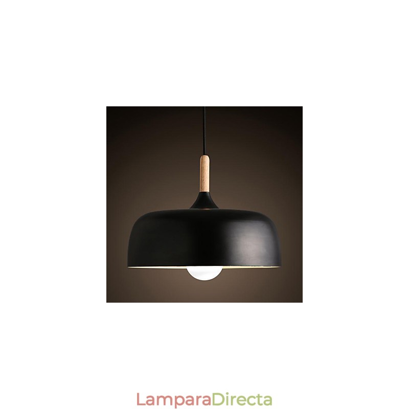 Lámpara colgante de metal de estilo rural contemporáneo moderno