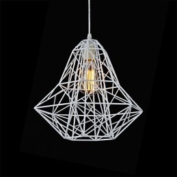 Lámpara de araña de metal estilo mini linterna Otros