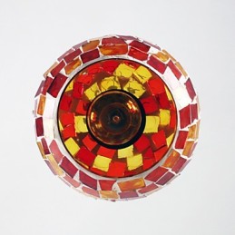 Lámpara colgante de metal con pintura contemporánea moderna
