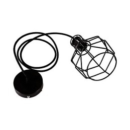 Lámpara colgante de metal con pintura estilo mini retro para garaje