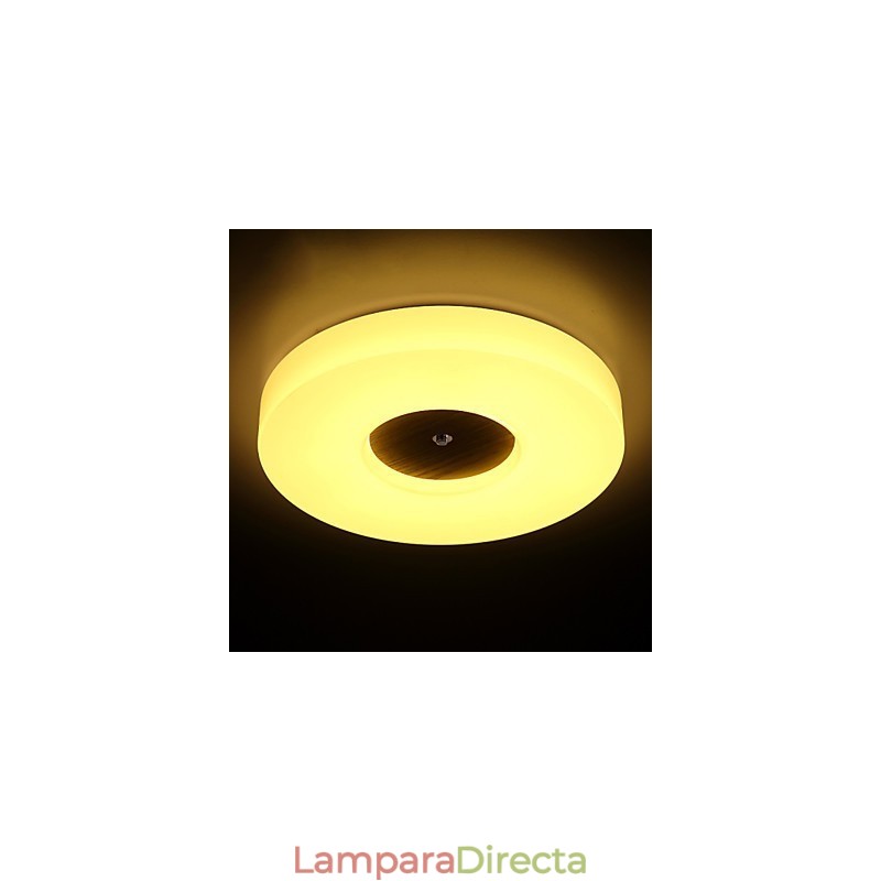 Lámpara colgante de bambú de madera, estilo campestre, contemporáneo y moderno.