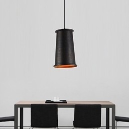 Lámpara colgante de metal de diseñadores retro