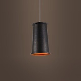 Lámpara colgante de metal de diseñadores retro