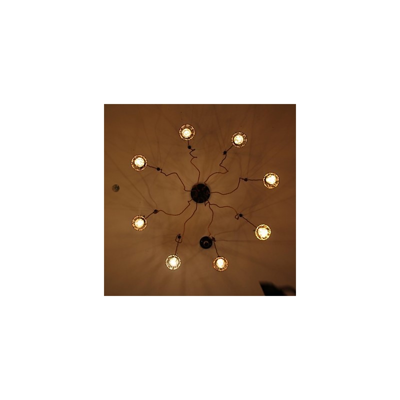 Colgante de flor de belleza de 8 cabezas estilo retro americano