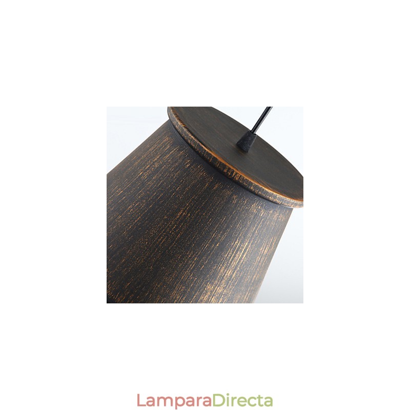 Lámpara colgante de metal de diseñadores retro