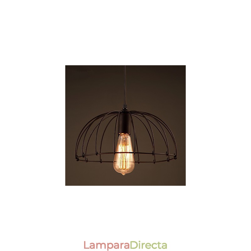 Lámpara colgante de metal de diseñadores retro