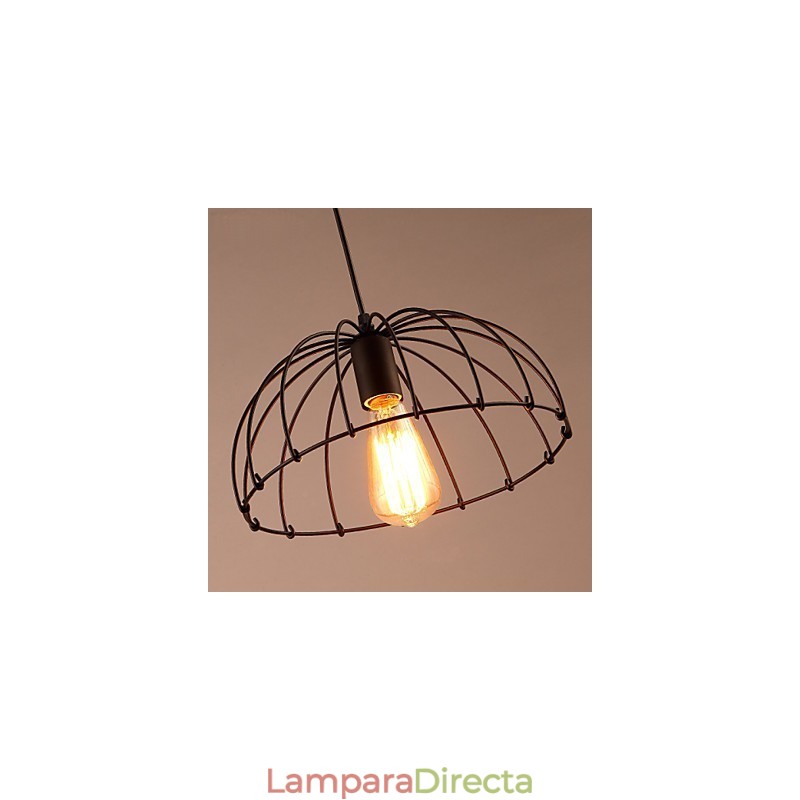 Lámpara colgante de metal de diseñadores retro