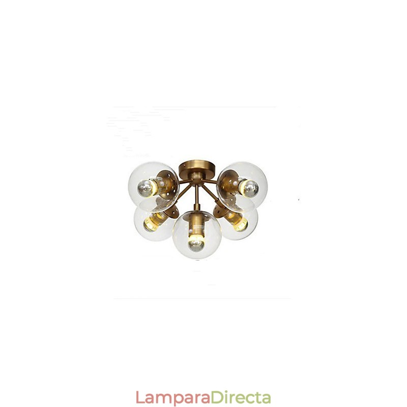 Lámpara de araña Golden Beans