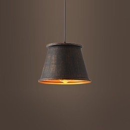 Lámpara colgante de metal de diseñadores retro